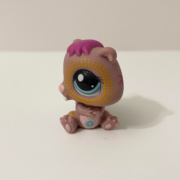 LPS Littlest Pet Shop Lot of 3 Beaver Meerkat Prairie Dog - Picture 10 of 16